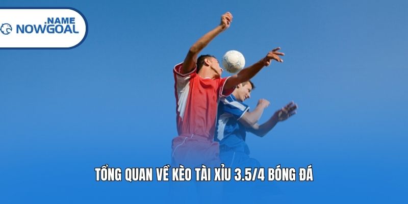 Tổng quan về kèo tài xỉu 3.5/4 bóng đá